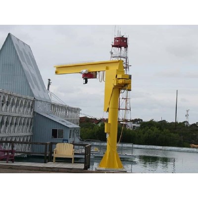 1t Floor Mounted Jib Crane 3.5mx7m Malaysia Factory 270° A3