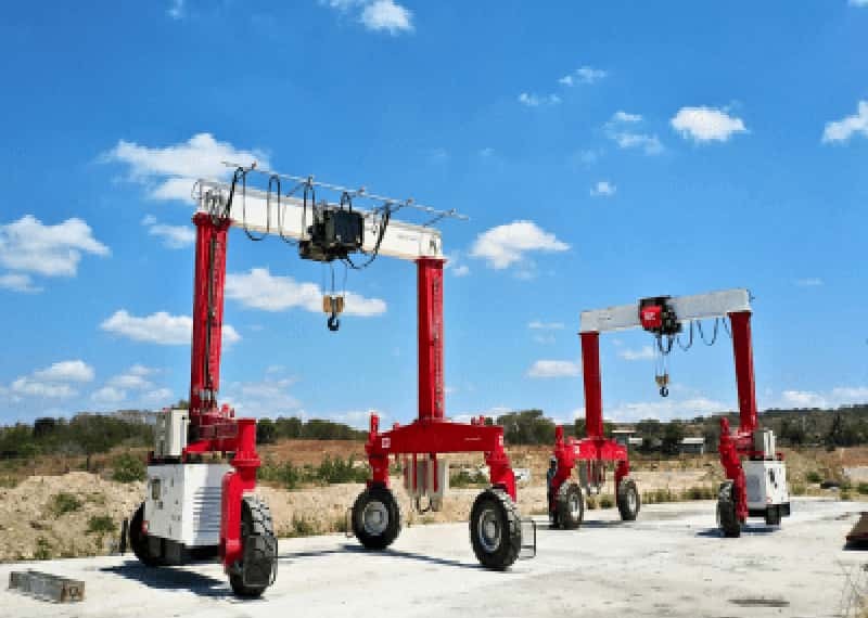 RUBBER TYRED GANTRY CRANE (RTG)