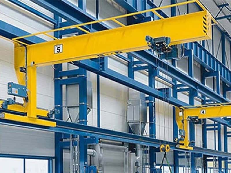 10t Wall Traveling Jib Crane 3.5mx10m for Iraq Manufacturing Shop A5