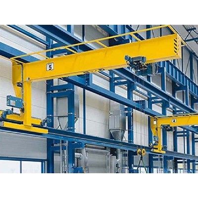 10t Wall Traveling Jib Crane 6mx8m for Tanzania Machine Mfg A3