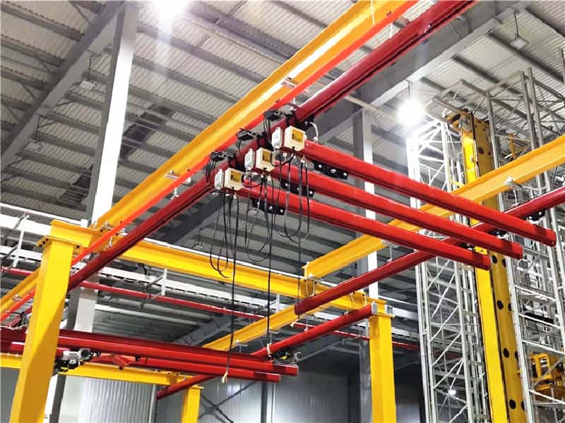 50kg KBK Crane 3mx3m for Vietnam Workshop Modular Design A3