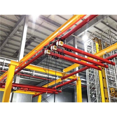50kg KBK Crane 5.5mx4m for Vietnam High Freq Workshop A5