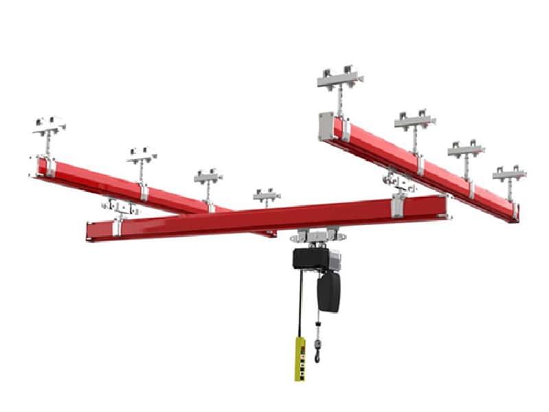 50kg KBK Crane 3mx3m for Vietnam Workshop Modular Design A3