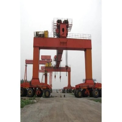 30T Rubber Tyred Gantry Crane Low Noise ≤85dB for Residential Port Areas