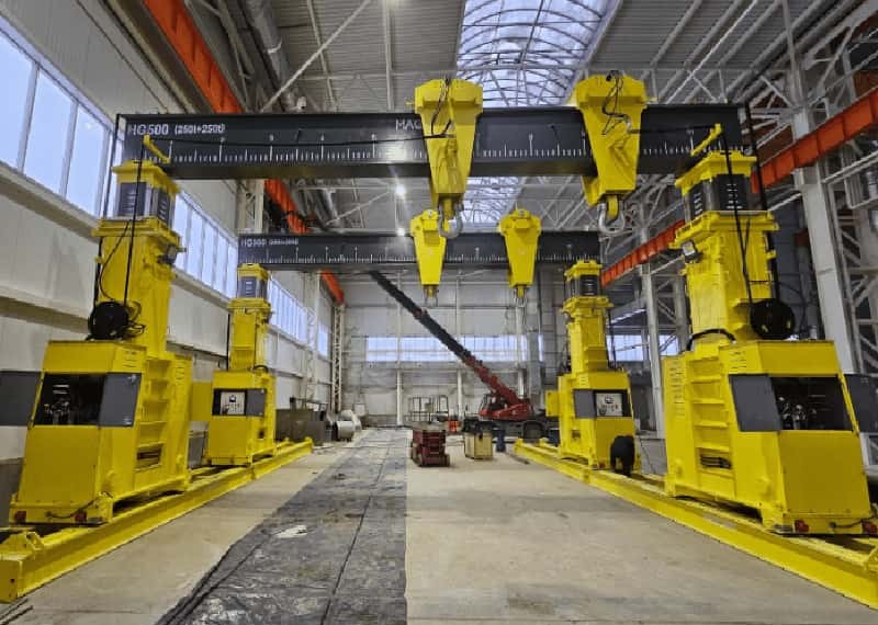 MAGICART Engineers Deployed for 500T Hydraulic Gantry Crane Installation