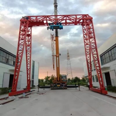 1T Light Duty Gantry Crane with Anti-Rust Painting for Indoor Use