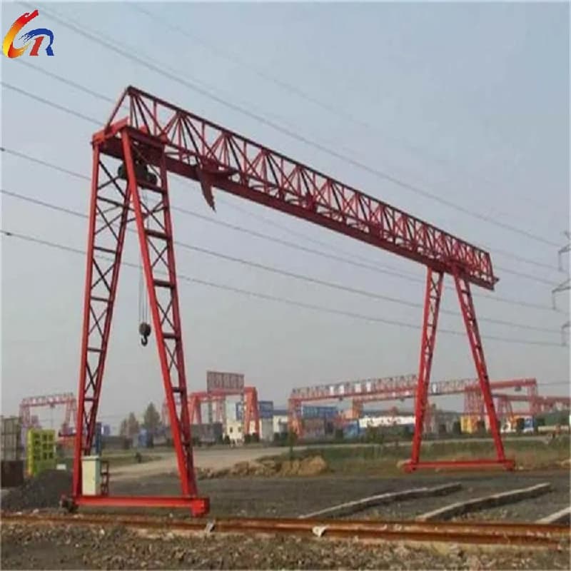 1 Ton Light Duty Gantry Crane Customizable Beam Length 3-5m
