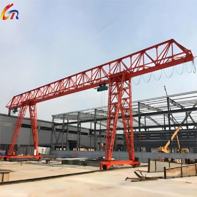 1 Ton Light Duty Gantry Crane Customizable Beam Length 3-5m