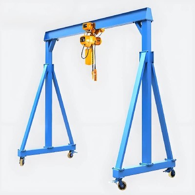 0.5T Mini Gantry Crane Aluminum Lightweight with Carrying Case