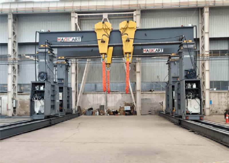 MAGICART Signs Order for 500T Hydraulic Gantry Crane with Russian Client