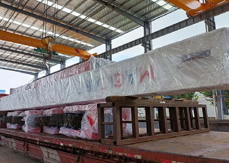 Factory Delivery of Mobile Gantry Cranes for Shipment to Chile