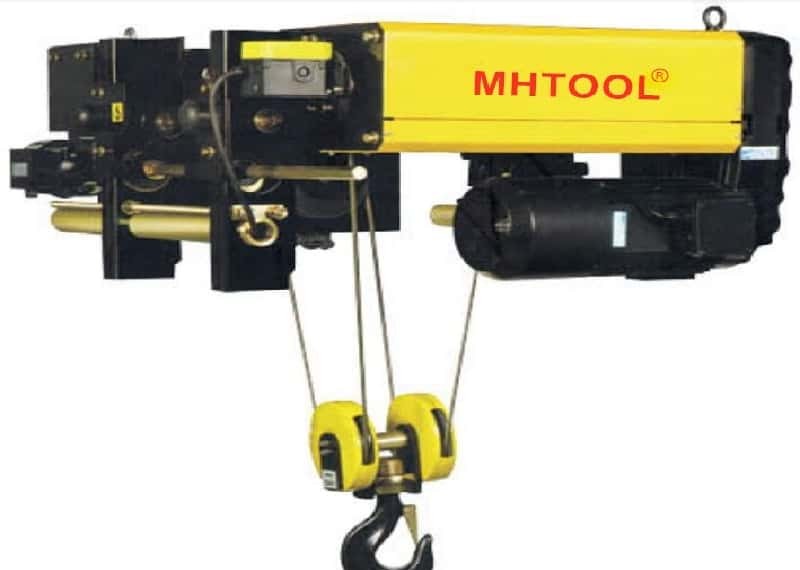 MHTOOL European Low Headroom Electric Wire Rope Hoist 0.5T-100T