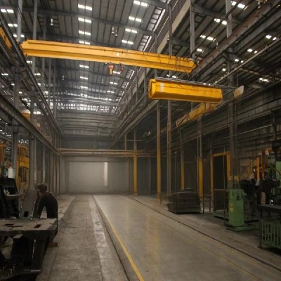 12T Single Girder Overhead Crane Pendant Control for Workshop Use