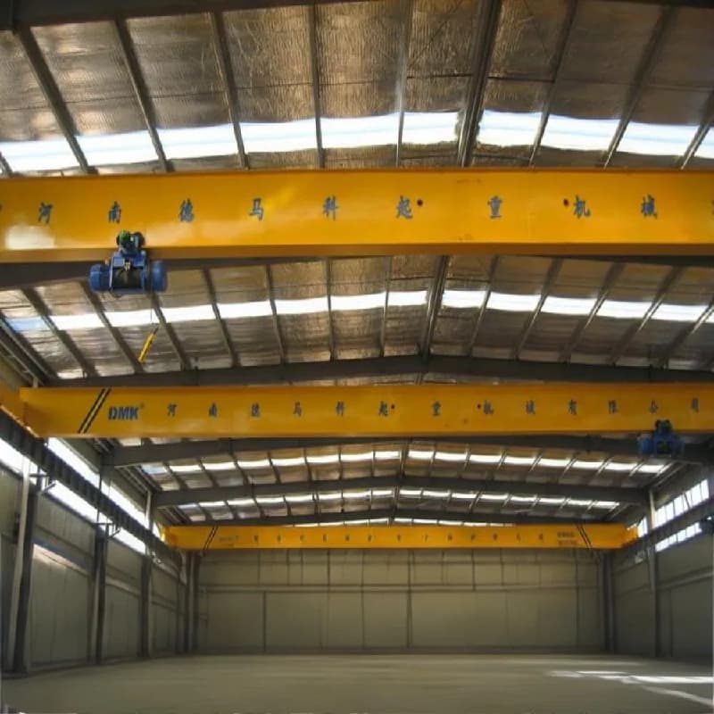 12T Single Girder Overhead Crane Pendant Control for Workshop Use