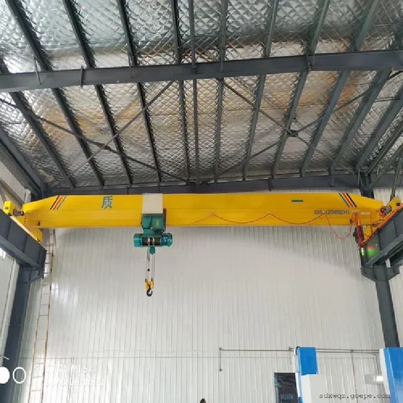 10T Single Girder Overhead Crane A5 Duty Medium Frequency Use