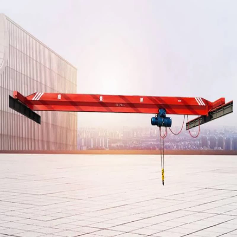 10 Ton Single Girder Overhead Crane Light Material Handling Tasks