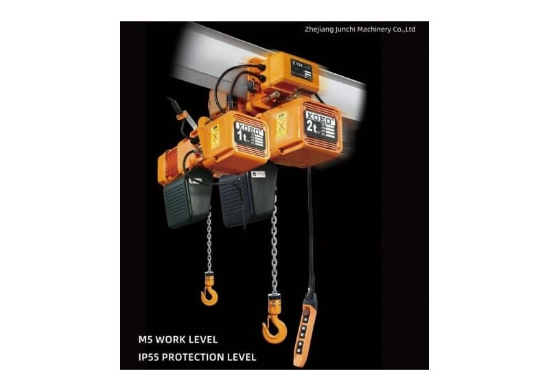 EQ series new upgrade electric chain hoists
