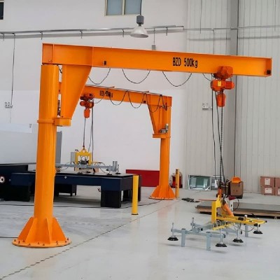 0.5T Column Jib Crane Wire Rope Hoist for Durability and Safety