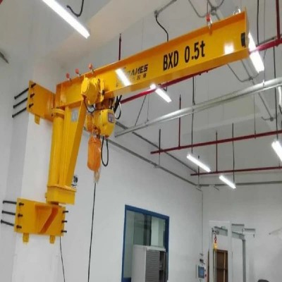 0.5T Wall-Mounted Jib Crane Custom Voltage Available
