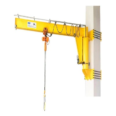 0.125 Ton Wall-Mounted Jib Crane 180° Slewing for Workstation