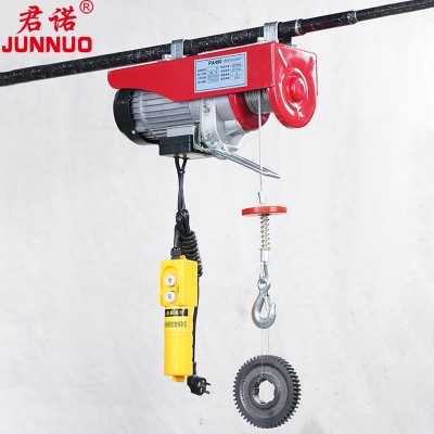 600kg PA Mini Electric Hoist Limit Switch Overload Protection Safety