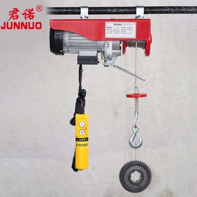 600kg PA Mini Electric Hoist 30m Lift 220V for Warehouse Light Duty
