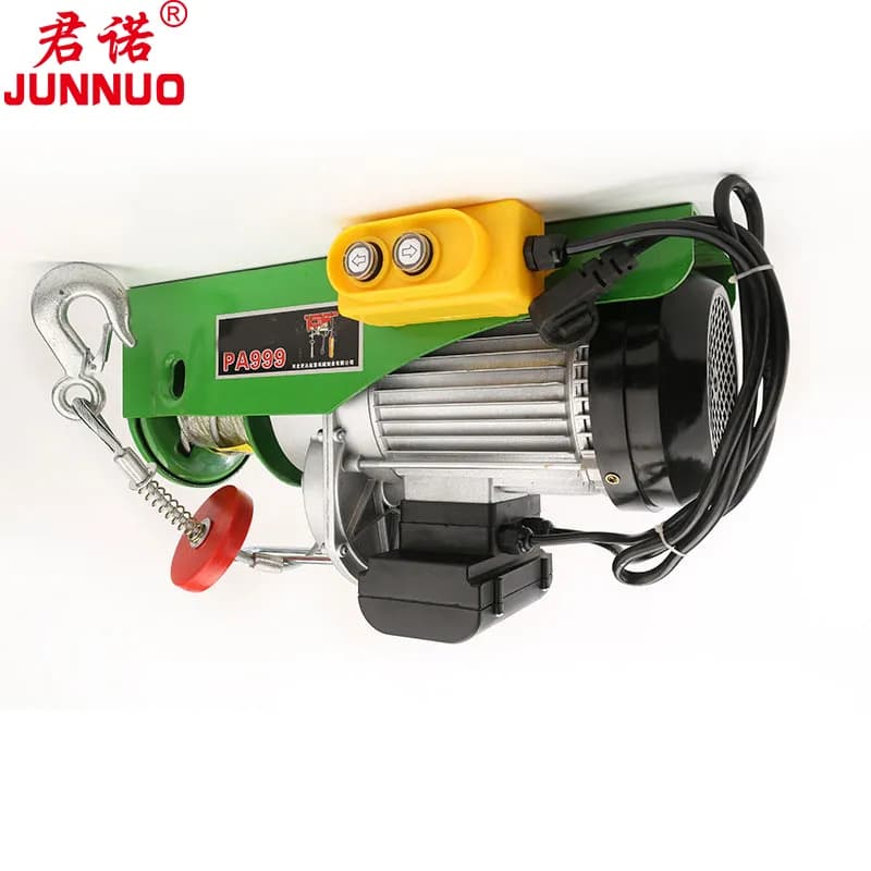 600kg PA Mini Electric Hoist IP45 Waterproof for Humid Workshop