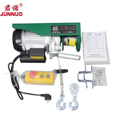 600kg PA Mini Electric Hoist 12m Lift 230V for Home Workshop Use