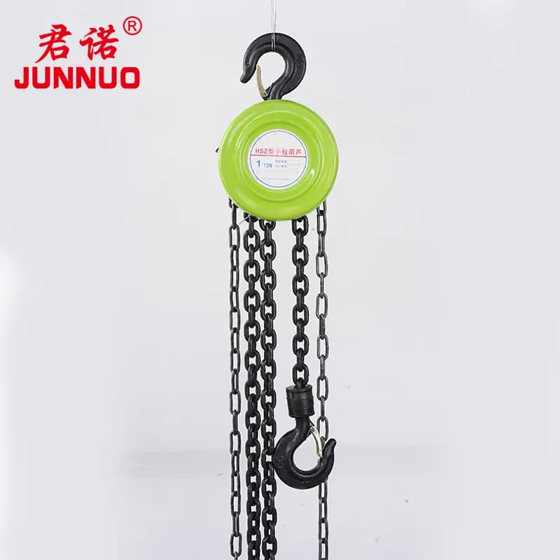 2T HSZ Chain Hoist Heat-Treated G80 Load Chain for Safety