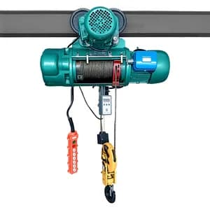 5T Electric Wire Rope Hoist ZD41-4 Motor 7.5kW for Heavy Lifting