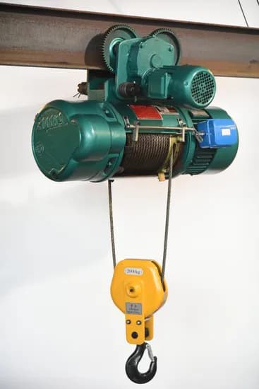 5T Electric Wire Rope Hoist ZD41-4 Motor 7.5kW for Heavy Lifting