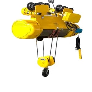 5T Electric Wire Rope Hoist ZD41-4 Motor 7.5kW for Heavy Lifting