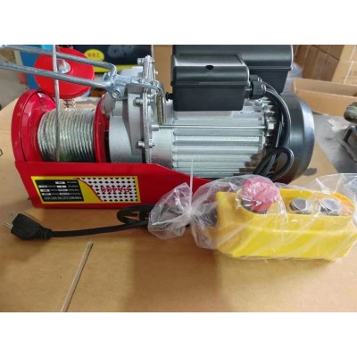 500kg PA Mini Electric Hoist 6m Lift 220V Single Phase for Shop