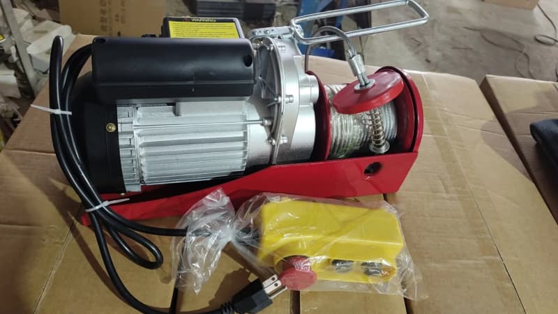 500kg PA Mini Electric Hoist 30m Lift 250V Single Phase for Warehouse