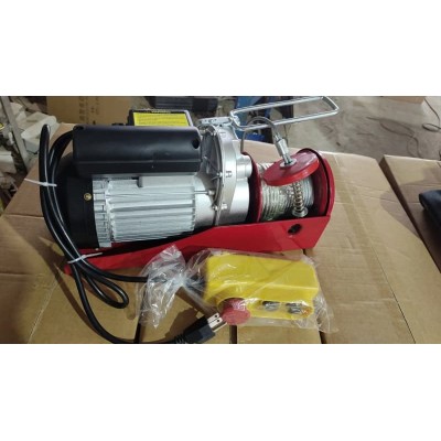 500kg PA Mini Electric Hoist Lightweight Motor for Quiet Operation