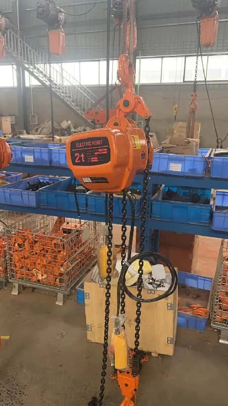 2T Fixed HHBB Chain Hoist 440V 3-Phase for Heavy Industry