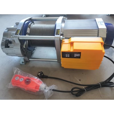 500kg Mini Electric Wire Hoist 380V 3-Phase 2.2kW 50m Lift Factory