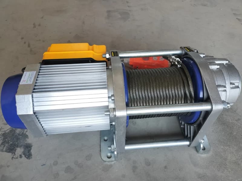 500kg Mini Electric Wire Hoist 380V 3-Phase 2.2kW 50m Lift Factory