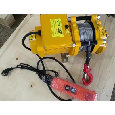 500kg Mini Electric Hoist 110V 2.2kW 30m Lift for DIY Projects