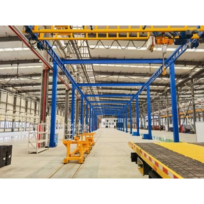 Yuantai 250kg Bridge Crane Workstation Span 4m Lift 8m for Pilot Lines