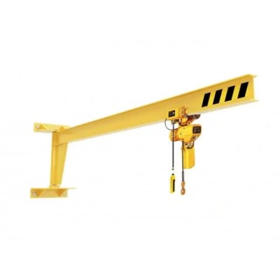3000kg Wall Mount Jib Crane Manual Rotation Span 3.5m Height 4.5m Work