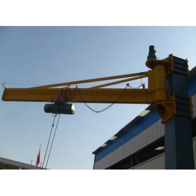 3T Wall Mounted Jib Crane Electric Hoist Span 4m Height 5m 440V