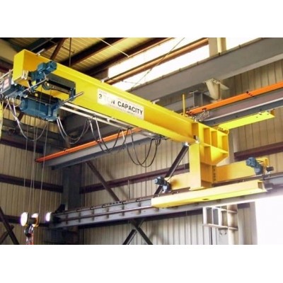 0.5T Wall Traveling Jib Crane 360° Rotation Span 4m Height 5m for Warehouse