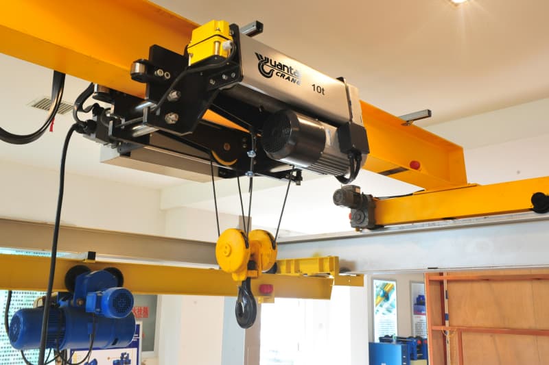 5T European Spec Wire Rope Hoist Low Headroom Monorail M5 Duty 6m Lift