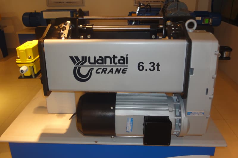 5T European Spec Wire Rope Hoist Low Headroom Monorail M5 Duty 6m Lift