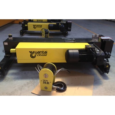5T Low Headroom Wire Rope Hoist European Spec 18m Lift M5 Duty