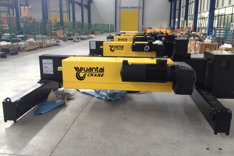 32T NR Electric Crab Hoist Double Girder Crane M5 Low Headroom 9m