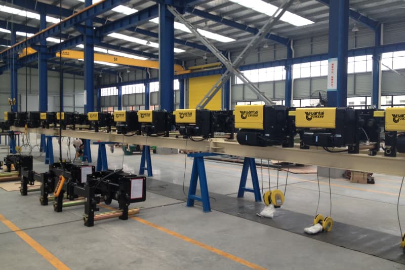 32T Double Girder Hoist NR Low Headroom Electric Crab M5 Overhead
