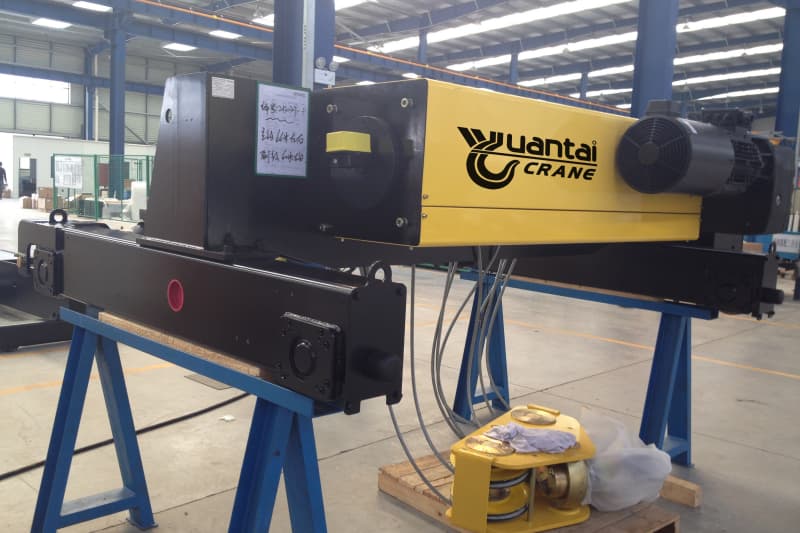 32T NR Electric Crab Hoist Double Girder Overhead Crane M5 Low Profile