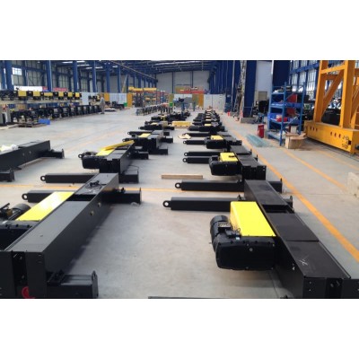 NR 32T Double Girder Hoist Electric Crab M5 Low Headroom Warehouse